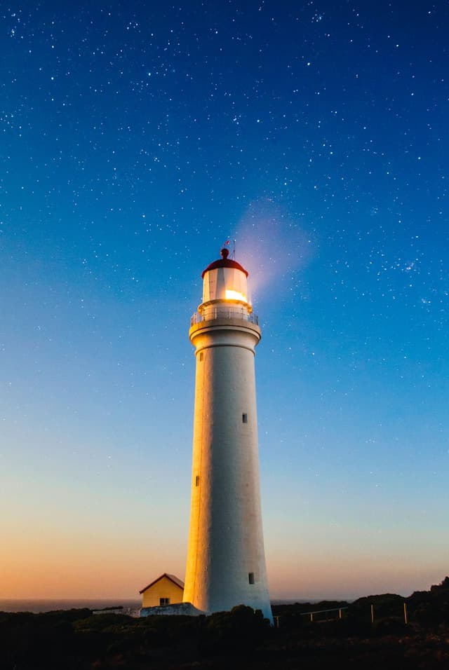 A lighthouse
